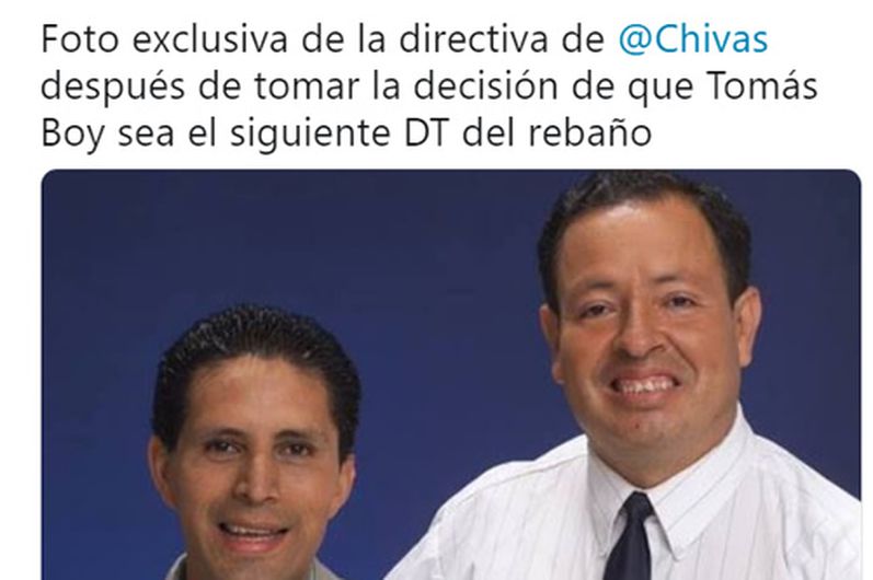 Tomás Boy se convirtió en 'El Jefe' de los memes tras llegar a las Chivas