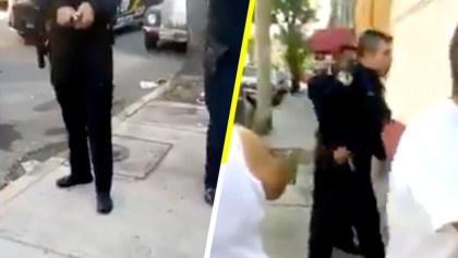 Policía dispara su arma frente a vecinos de la colonia Peralvillo y lo captan en video