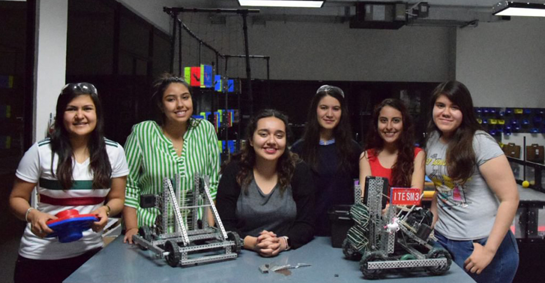 Female Power! Estas jóvenes representarán a México con sus robots