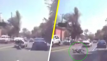 Video: Hombre se lanza de cajuela de auto en movimiento para evitar ser secuestrado
