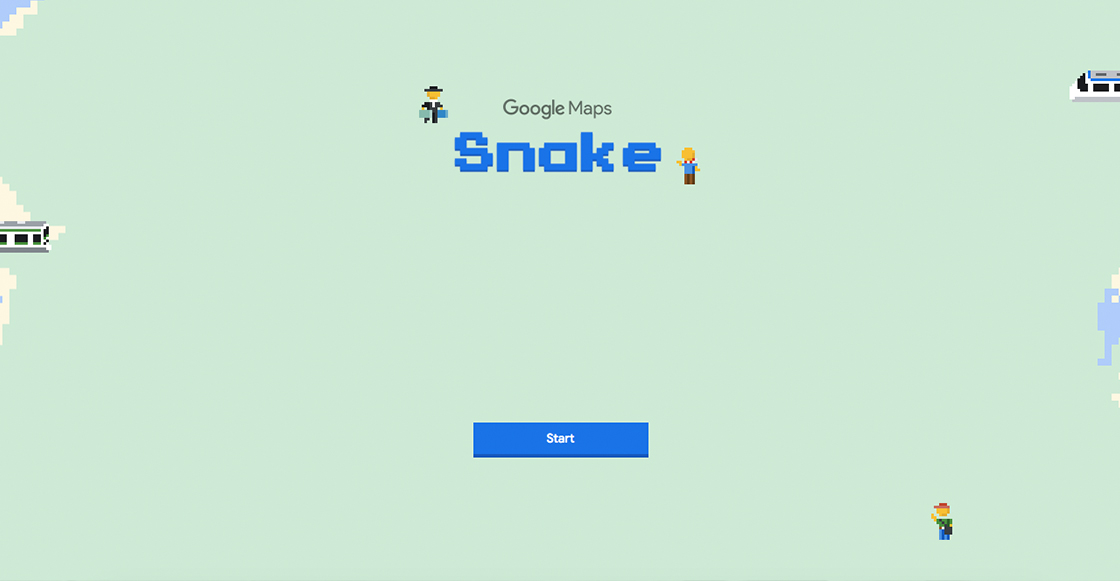 ¡El clásico juego arcade de 'Snake' llegó a Google Maps y te decimos cómo jugarlo!