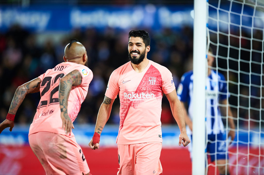 Suárez y Aleñá ponen al Barcelona a 3 puntos de conseguir el título de La Liga