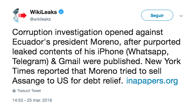 wikileaks-twitter-lenin-moreno-presidente-ecuador