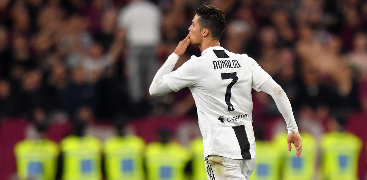 ¡Llegó el 28! Ve el gol de Cristiano Ronaldo al Torino
