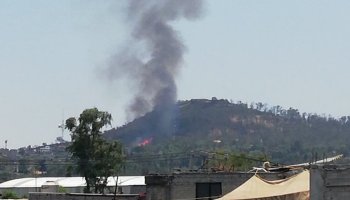 ¿Más? Reportan incendios en Iztapalapa y Tlalpan CDMX
