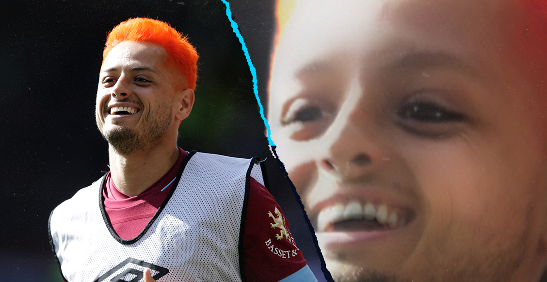 West Ham usó el filtro de bebé en el 'Chicharito' y tienes que verlo