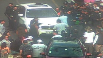 Conductor de un BMW muerte tras una balacera en la alcaldía Miguel Hidalgo