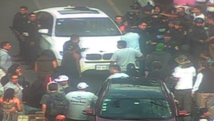 Conductor de un BMW muerte tras una balacera en la alcaldía Miguel Hidalgo