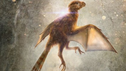 Dinosaurio con alas de murciélago - Ambopteryx