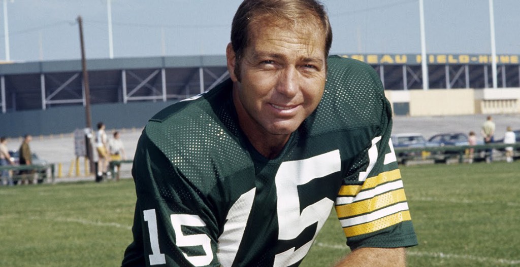 Bart Starr, quarterback de los Packers de Green Bay
