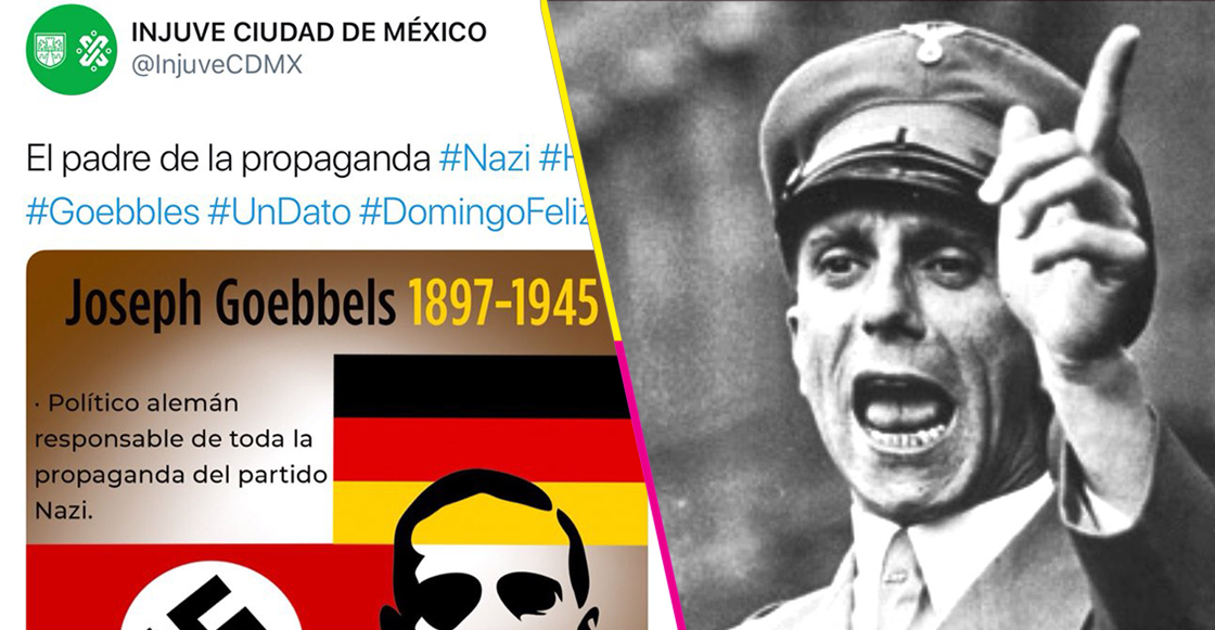 Goebbels recordado por injuve