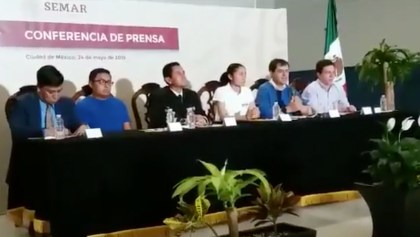 Lupita González cn conferencia de prensa