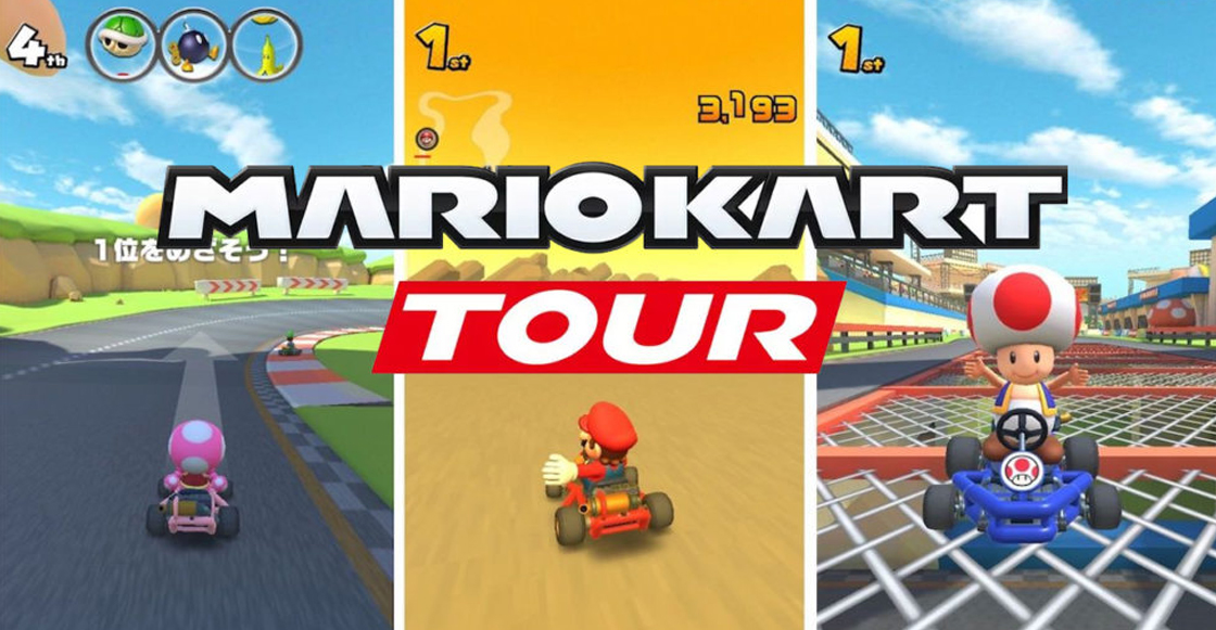 Inicia la beta cerrada de Mario Kart Tour para móviles