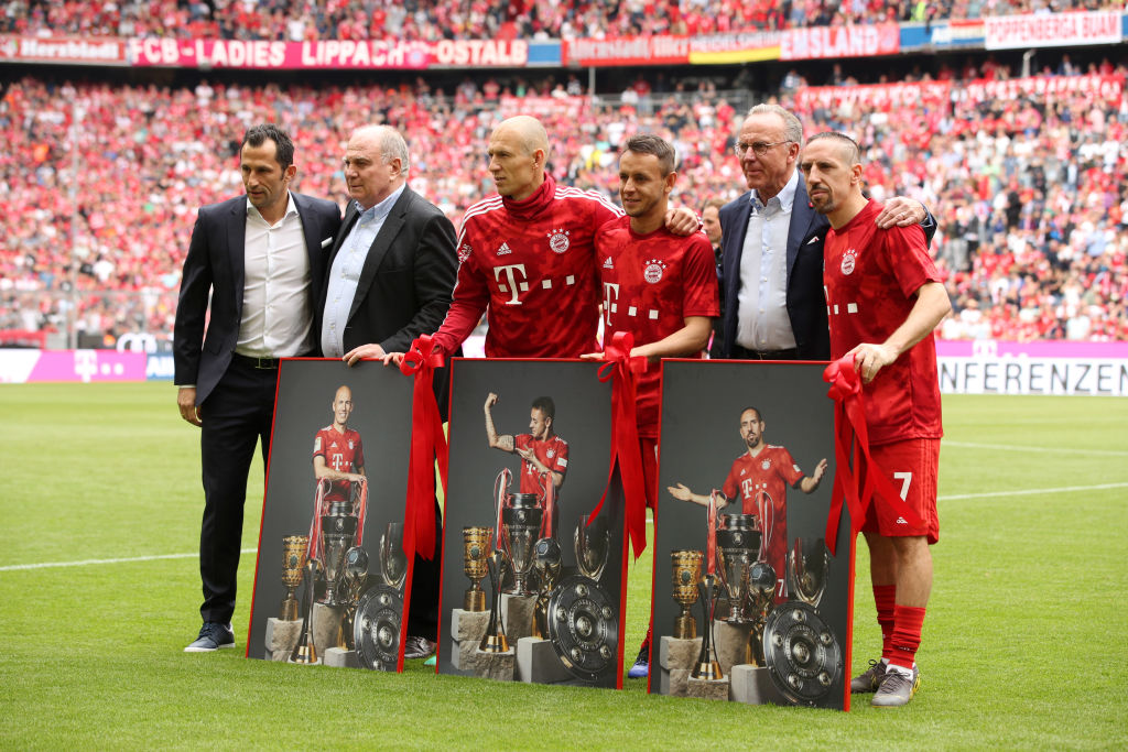 Los goles de Ribery y Robben con los que se despidieron del Bayern Múnich 