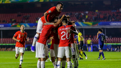 ¡Van los goles! Chile aplastó a Japón en su debut en la Copa América