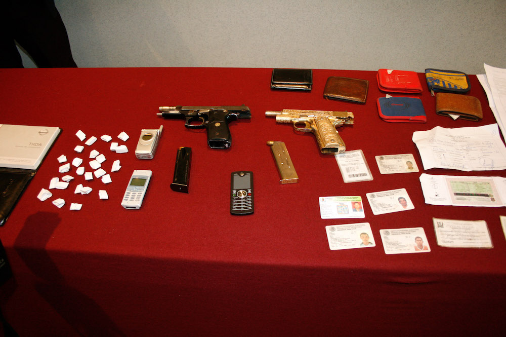 Confiscan-armas-droga-cártel-beltrán-leyva