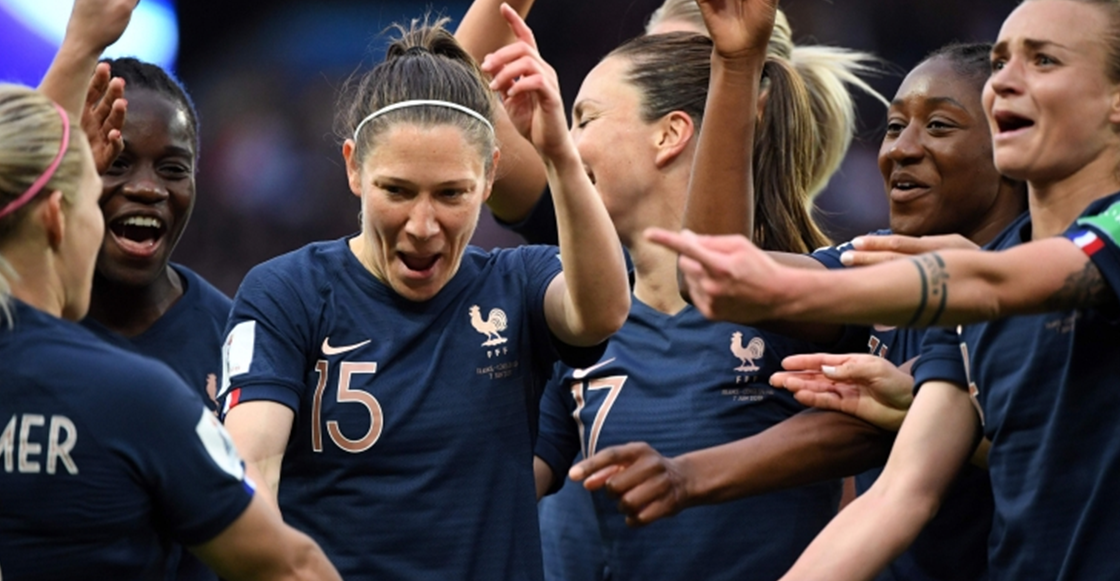 Acá te dejamos la goleada de Francia a Corea del Sur en el Mundial Femenil