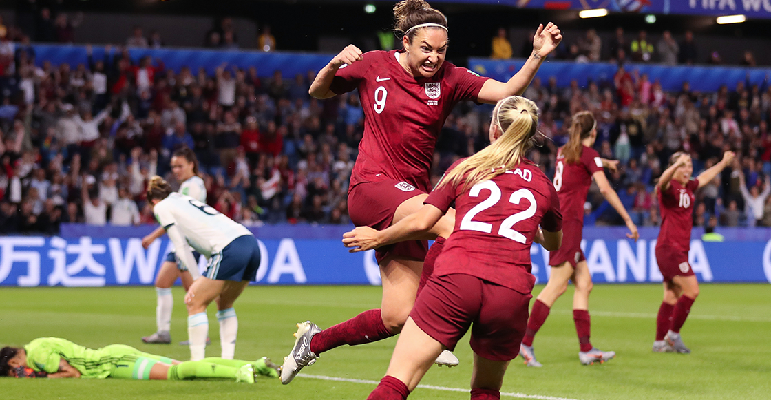 Inglaterra venció a Argentina y amarró su boleto a Octavos de Final del Mundial Femenil