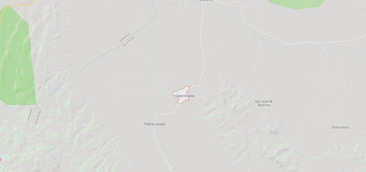 Mapa-Chalchihuites-Zacatecas-Municipio