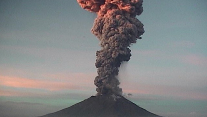 El Popocatépetl registra explosión de cenizas; sigue la alerta en Amarillo Fase 2