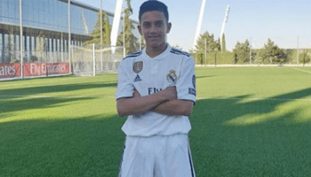 Real Madrid fichó al hijo de la 'Perla' Reyes de tan sólo 11 años