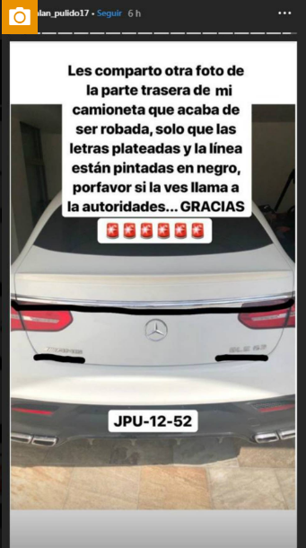 Mientras se prepara con Chivas, robaron camioneta de Alan Pulido en Guadalajara