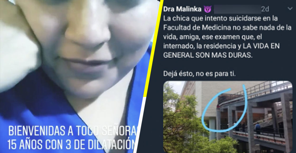 Alumna de Medicina de la UNAM será investigada por burlarse de una joven en labor de parto