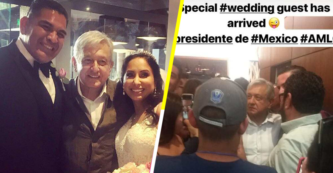 Casual: Como cuando el presidente de México llega a 'crashear' tu boda
