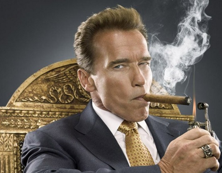 Arnold Schwarzenegger en Beverly Hills