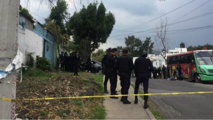 Balacera en Tlalpan deja al menos tres muertos, dos lesionados y cinco detenidos
