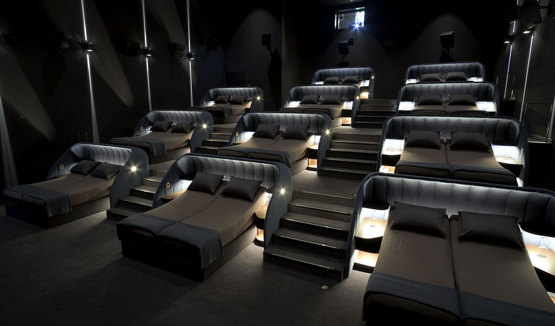 Camas en salas de cine - Suiza