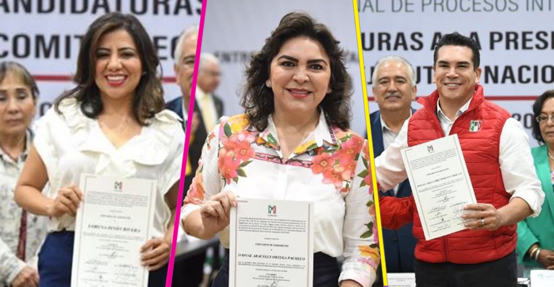 ¡Ya estuvo! Oficialmente son tres los candidatos a la dirigencia del PRI