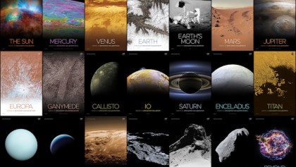 Ya puedes imprimir los mejores pósteres del espacio capturados por la NASA totalmente gratis