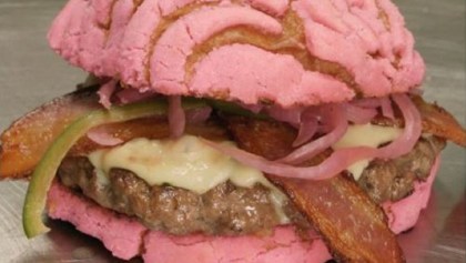 Concho-hamburguesa - Platillo estadounidense