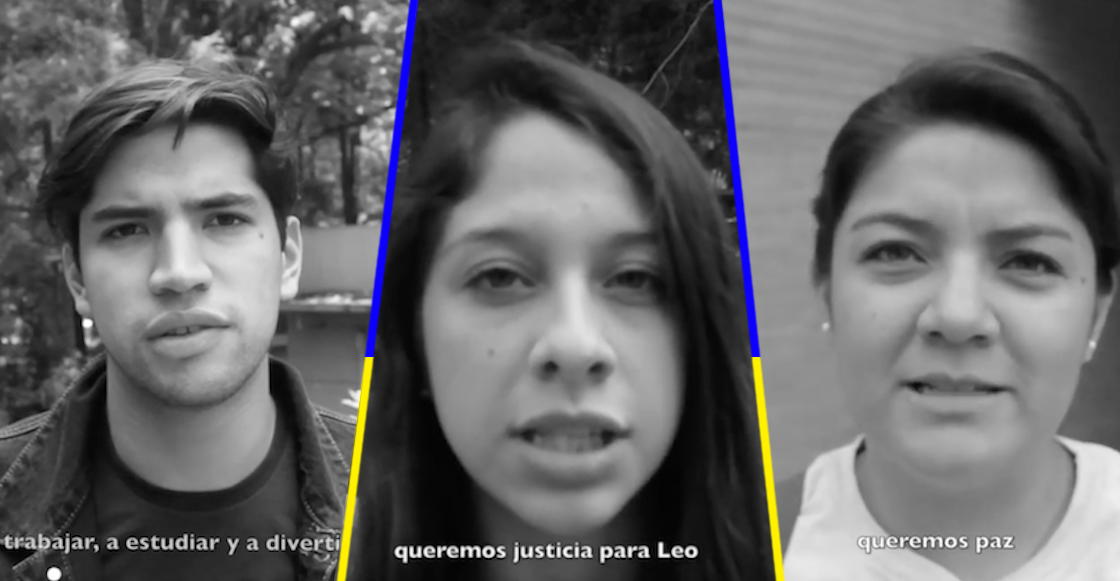 Estudiantes de universidades privadas y públicas exigen #JusticiaParaLeo y todos los desaparecidos