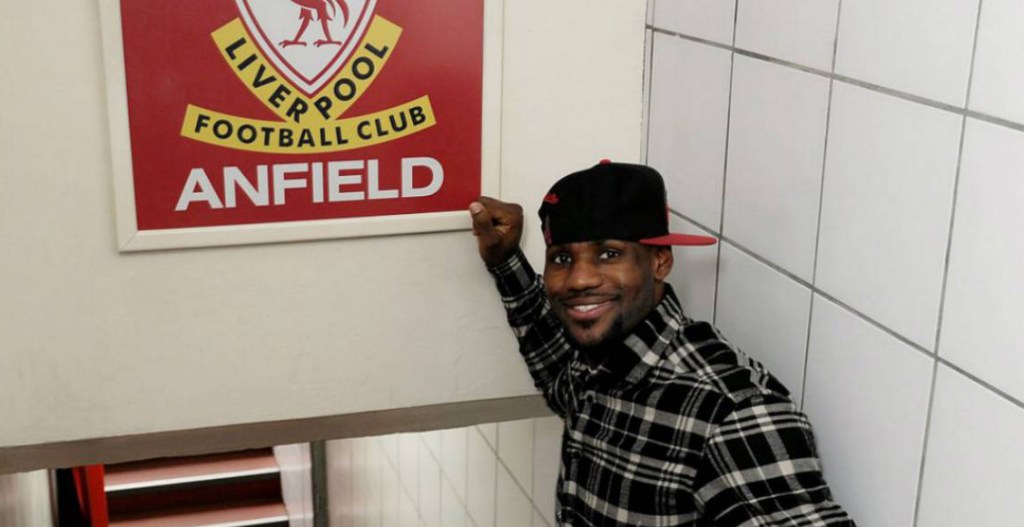 LeBron James is a shareholder in Liverpool