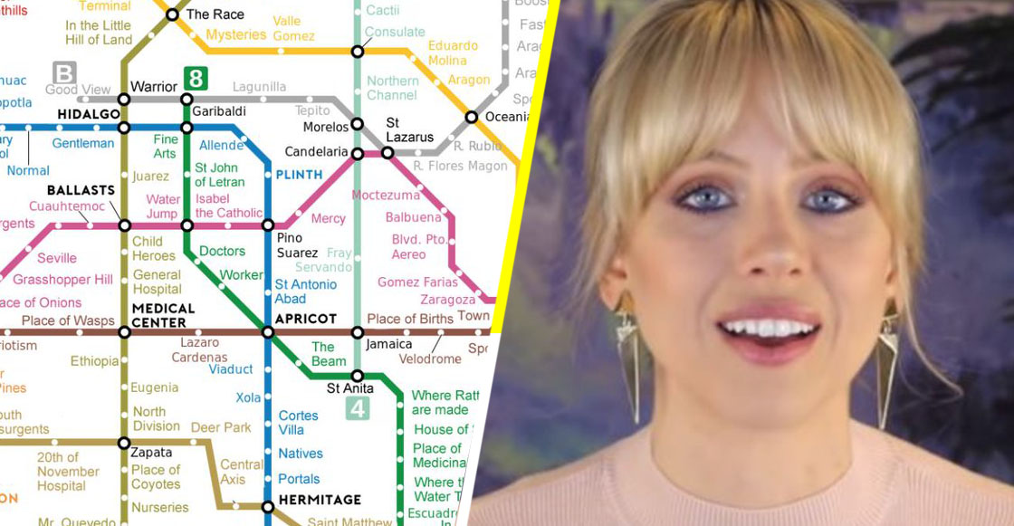 Very nice: Alguien tradujo al inglés el mapa del Metro de la CDMX y está  increíble