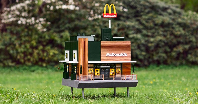 La dulce historia detrás del McDonald’s más pequeño del mundo 