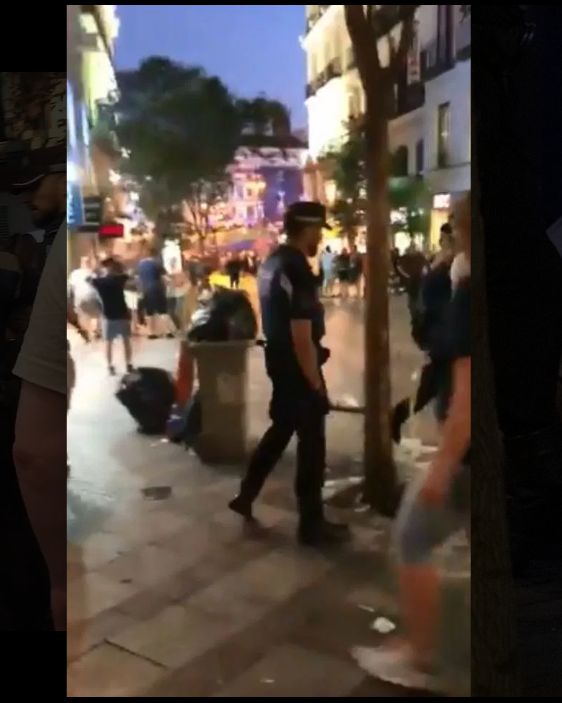 Policía de Madrid golpeó a fans del Tottenham en un bar “sin ningún motivo”
