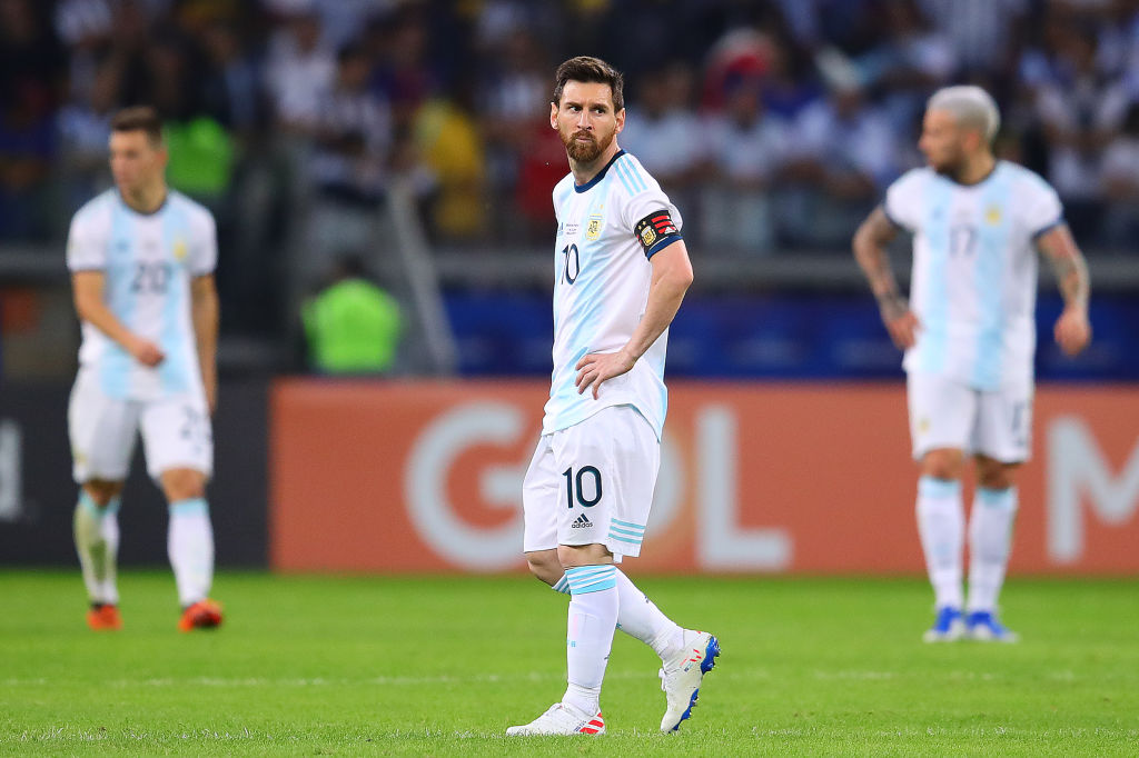 Los resultados que eliminarían a la Argentina de Messi de la Copa América 2019