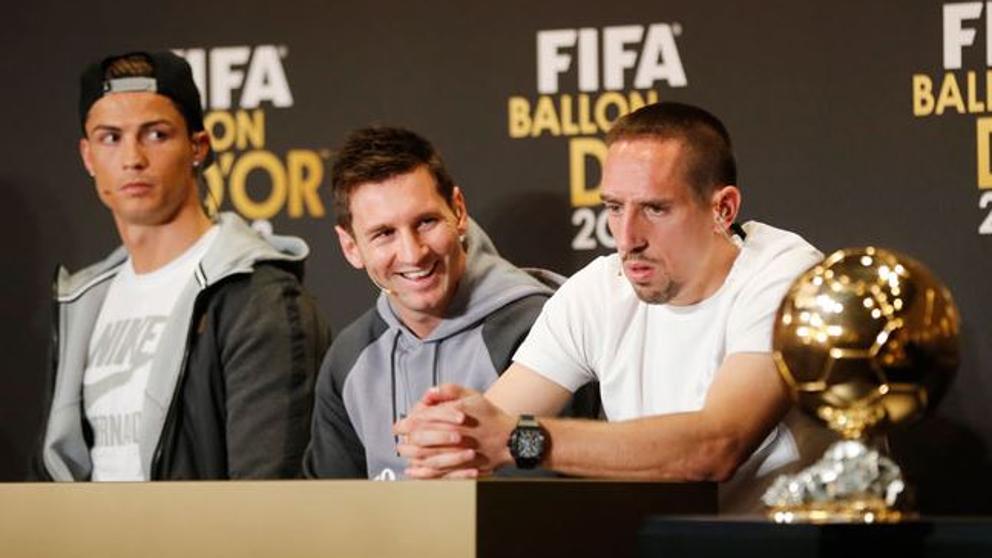 Perder el Balón de Oro contra Messi y Cristiano: la mayor injusticia en la carrera de Ribery