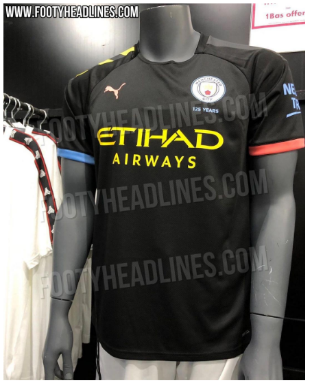 Se filtró el nuevo uniforme ‘multicolor’ del Manchester City por accidente