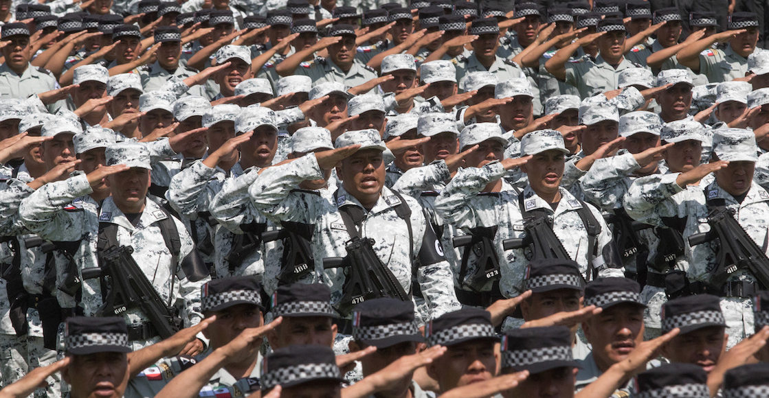 Policía Federal en la guardia nacional