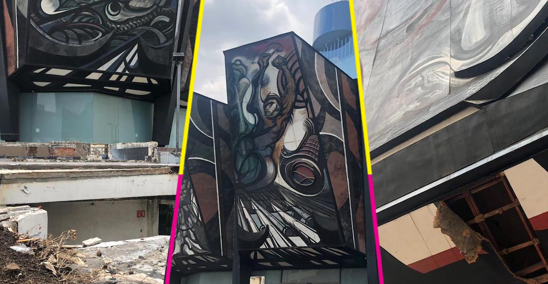 En imágenes: Así se ve el Polyforum Siqueiros a 2 años de estar cerrado