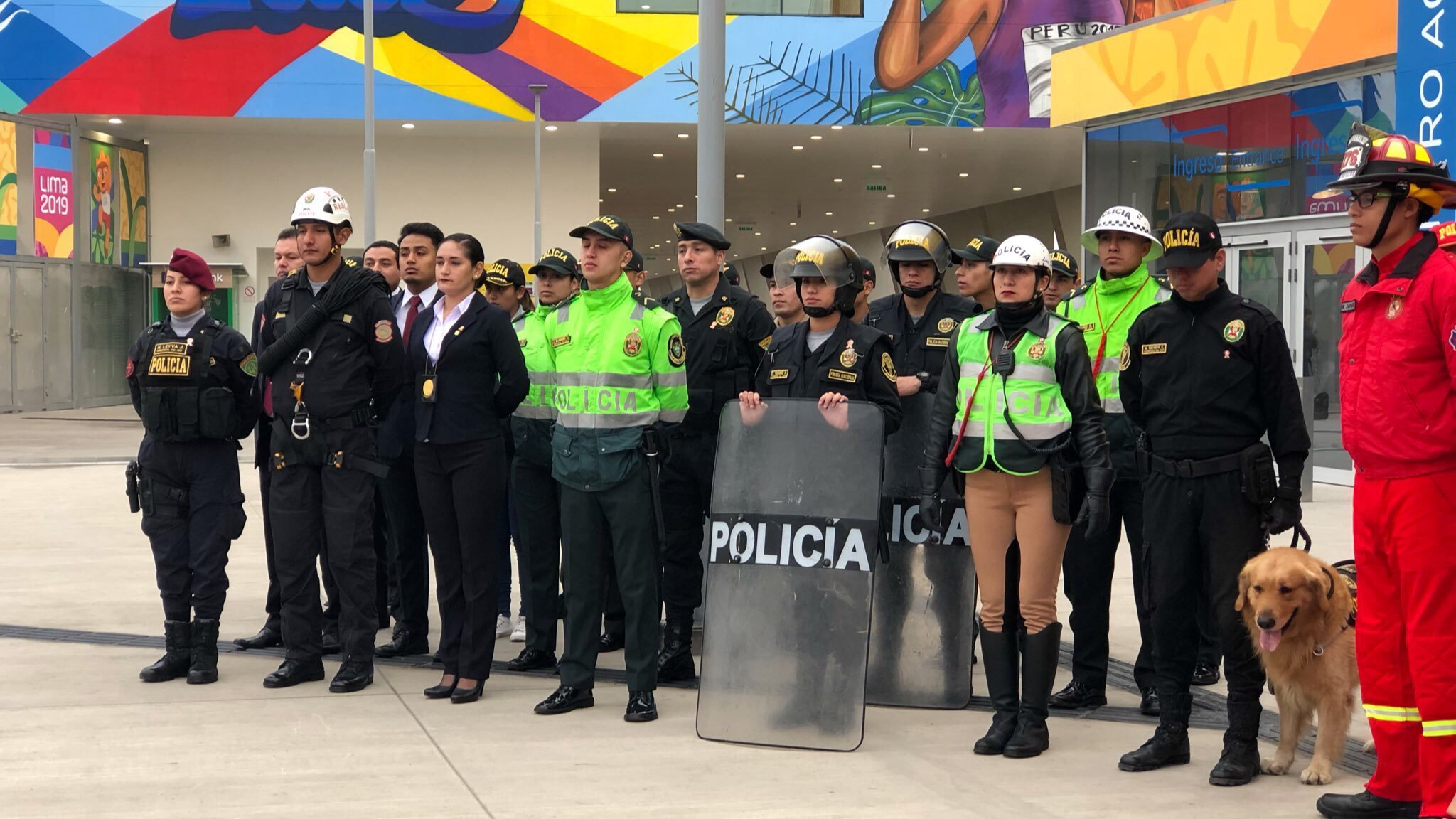 Así será el desplegado de seguridad para los Juegos Panamericanos de Lima 2019