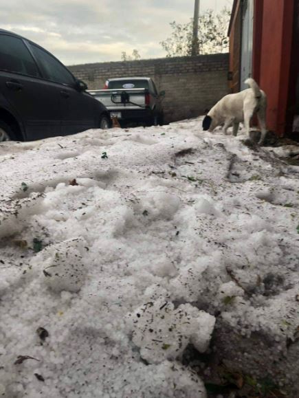En imágenes: Así estuvo la granizada en San Miguel de Allende, Guanajuato