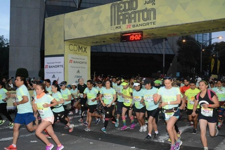 Acá te dejamos la guía de supervivencia para el Medio Maratón de la CDMX 2019