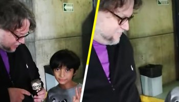 ¡Mueran de envidia! Niño mexicano logró entrevistar a Guillermo del Toro