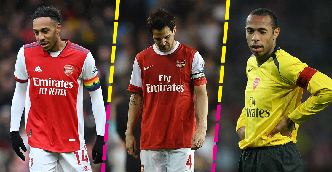 La maldición de los capitanes del Arsenal que se extiende por 17 años