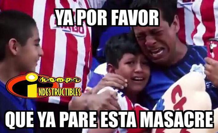El Atlético no goleó a las Chivas pero sí les llovieron memes por su derrota